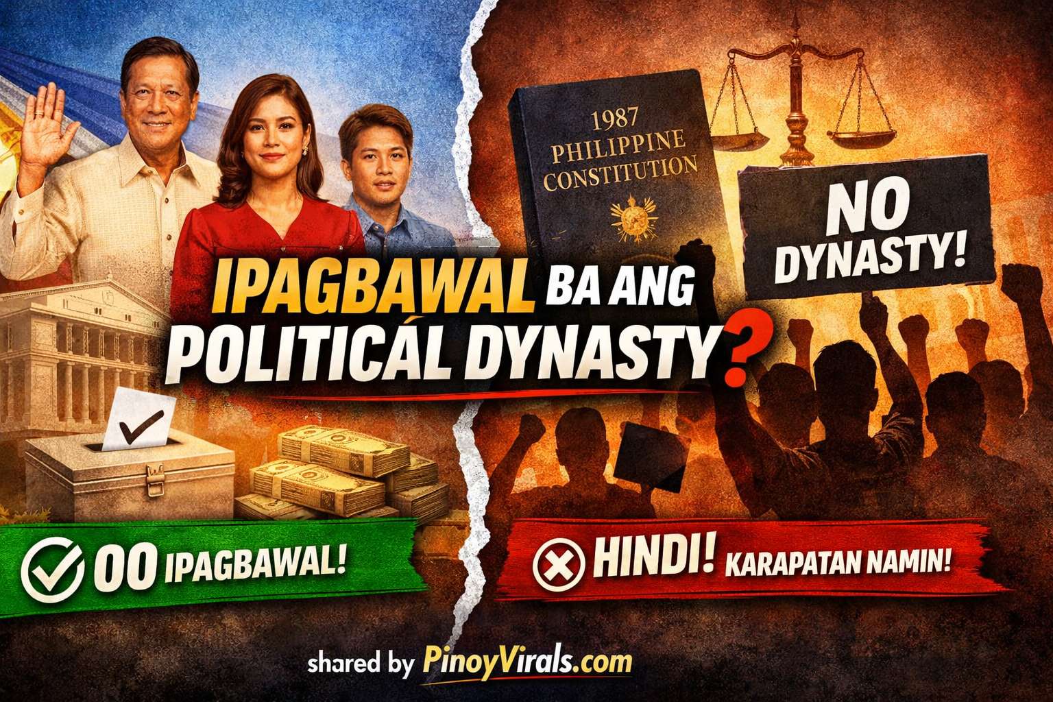 Political Dynasty Ban sa Pilipinas: Dapat na Bang Ipagbawal ang Mga Pamilyang Sabay-Sabay sa Politika?