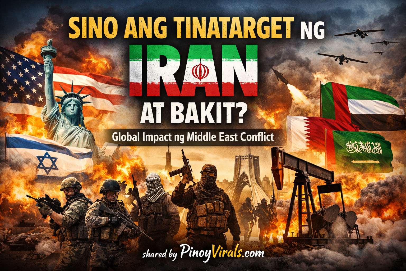 Sino ang Tinatarget ng Iran at Bakit? | Global Impact ng Middle East Conflict
