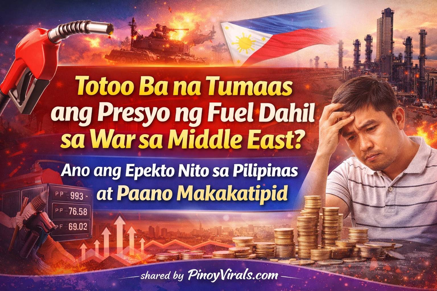 Totoo Ba na Tumaas ang Presyo ng Fuel Dahil sa War sa Middle East? Ano ang Epekto Nito sa Pilipinas at Paano Makakatipid